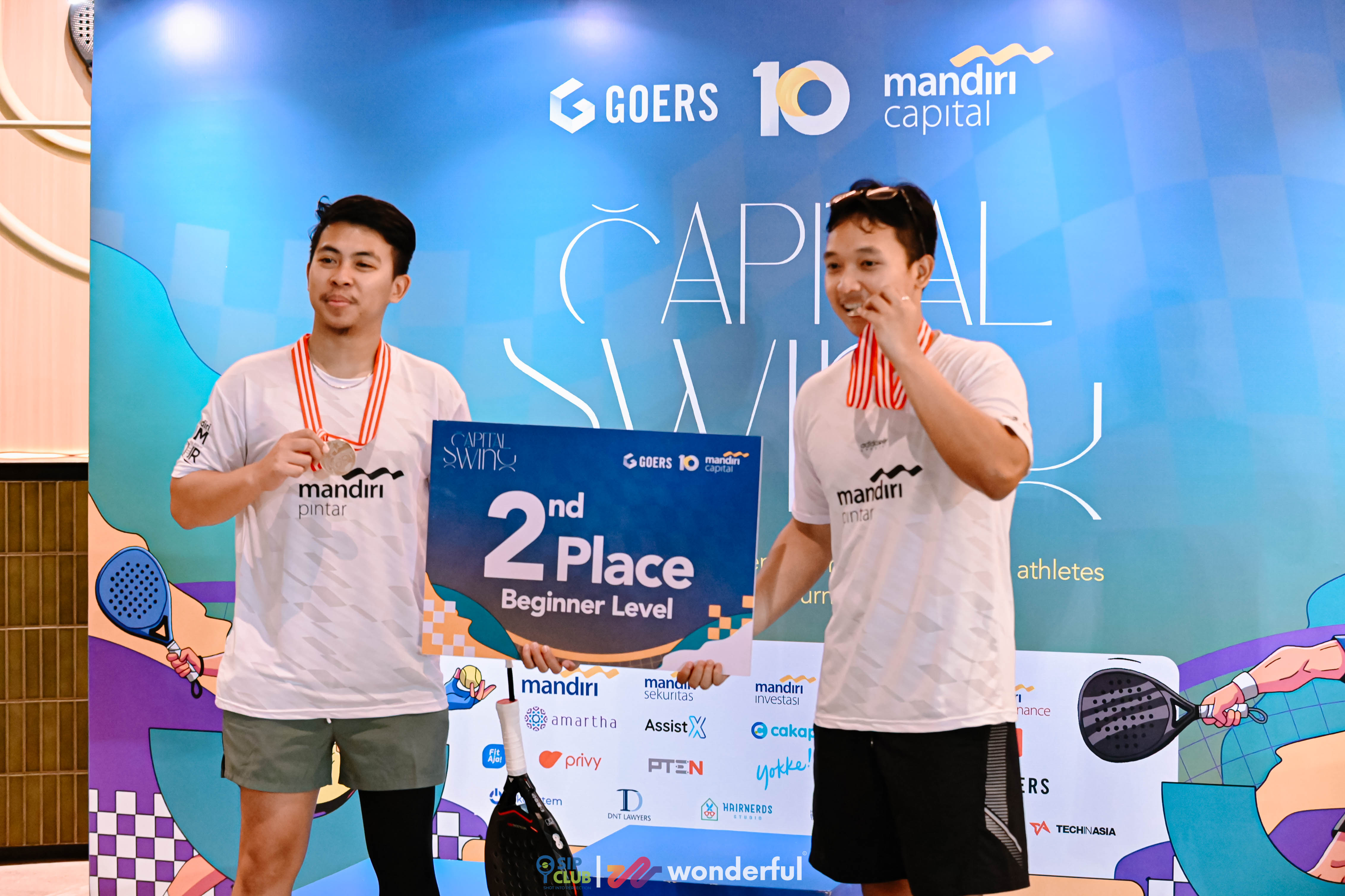 Capital Swing: MCI Padel Charity Tournament  photo 1