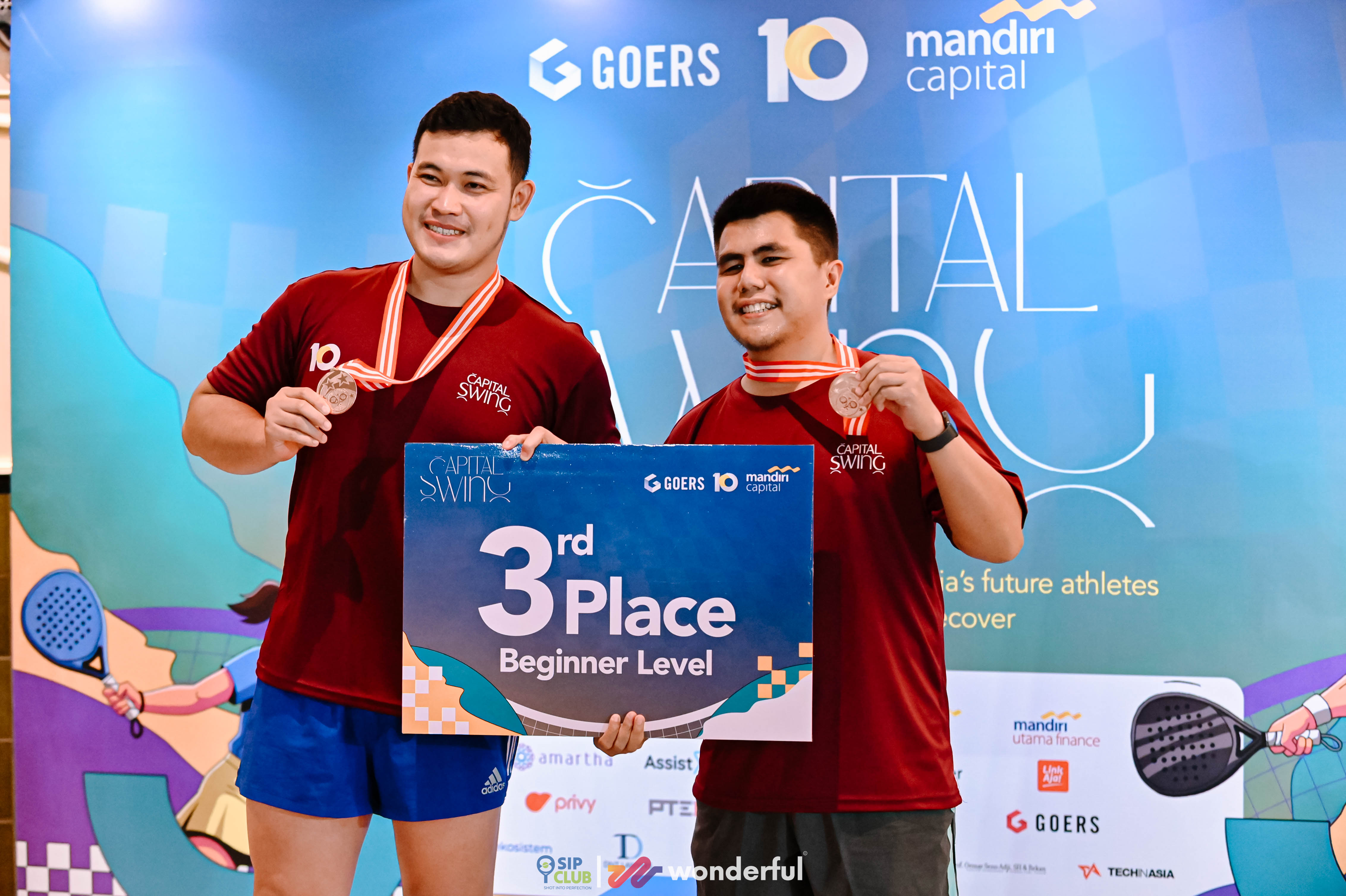 Capital Swing: MCI Padel Charity Tournament  photo 2