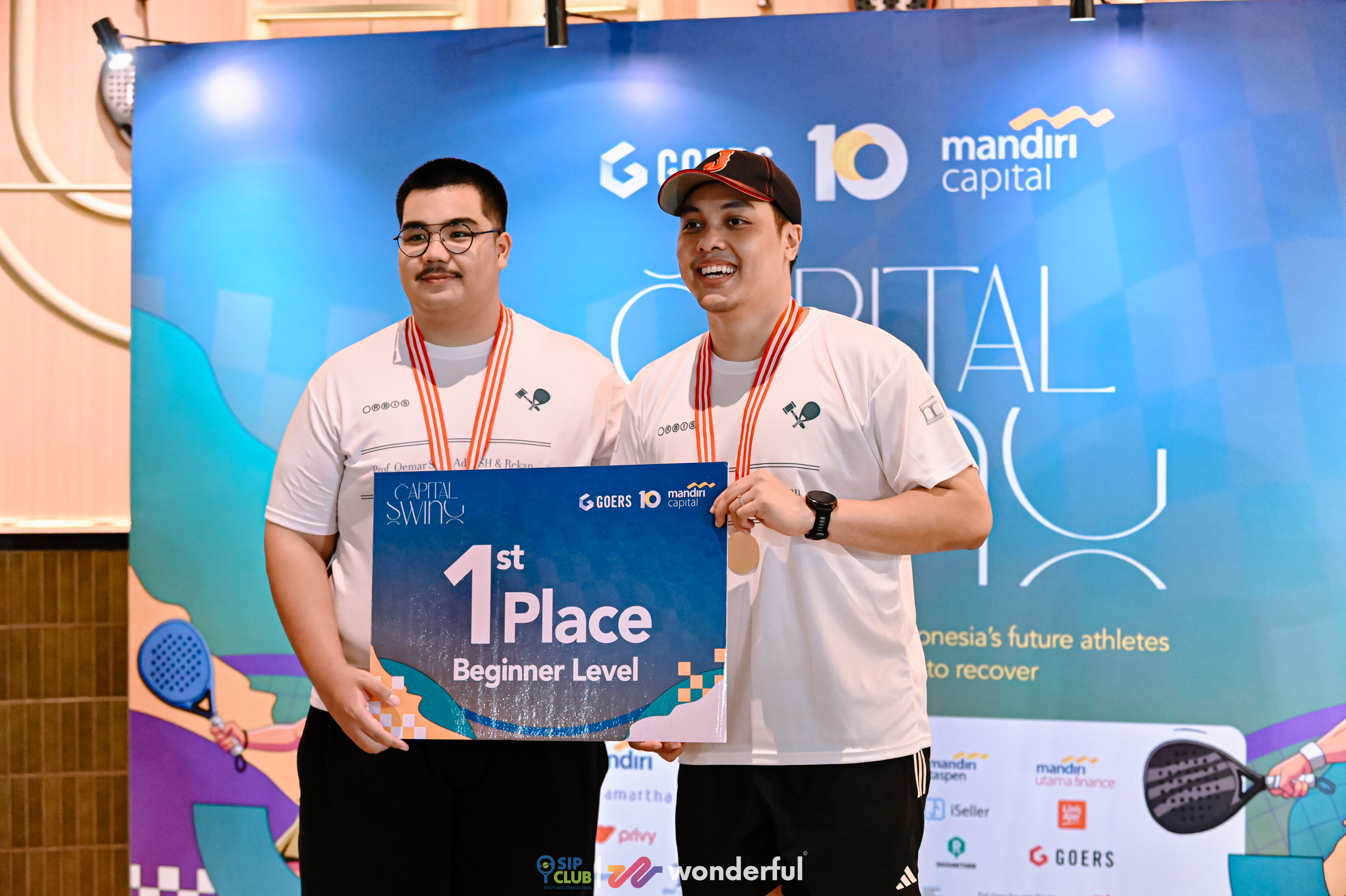 Capital Swing: MCI Padel Charity Tournament  photo 3