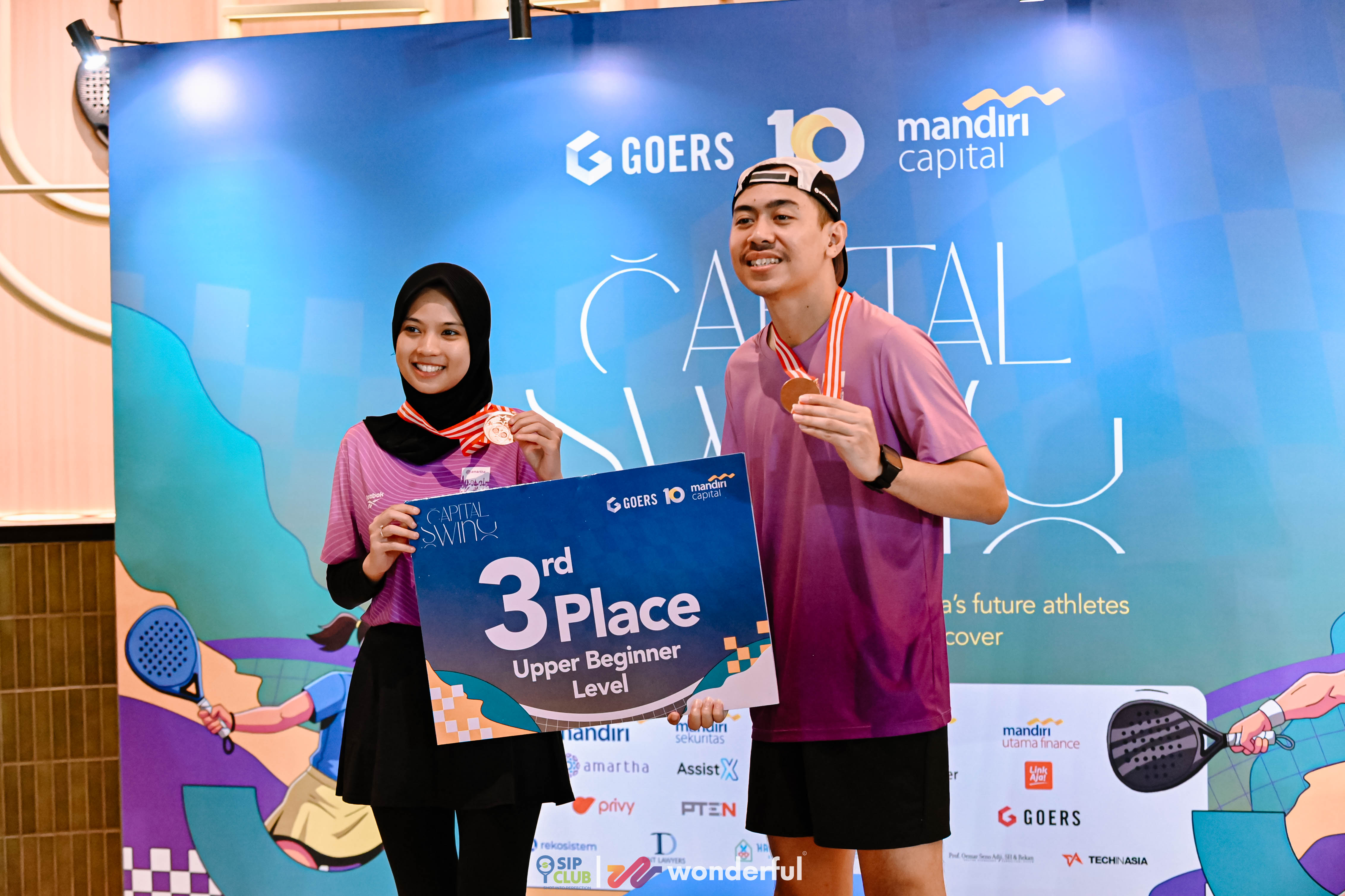 Capital Swing: MCI Padel Charity Tournament  photo 4