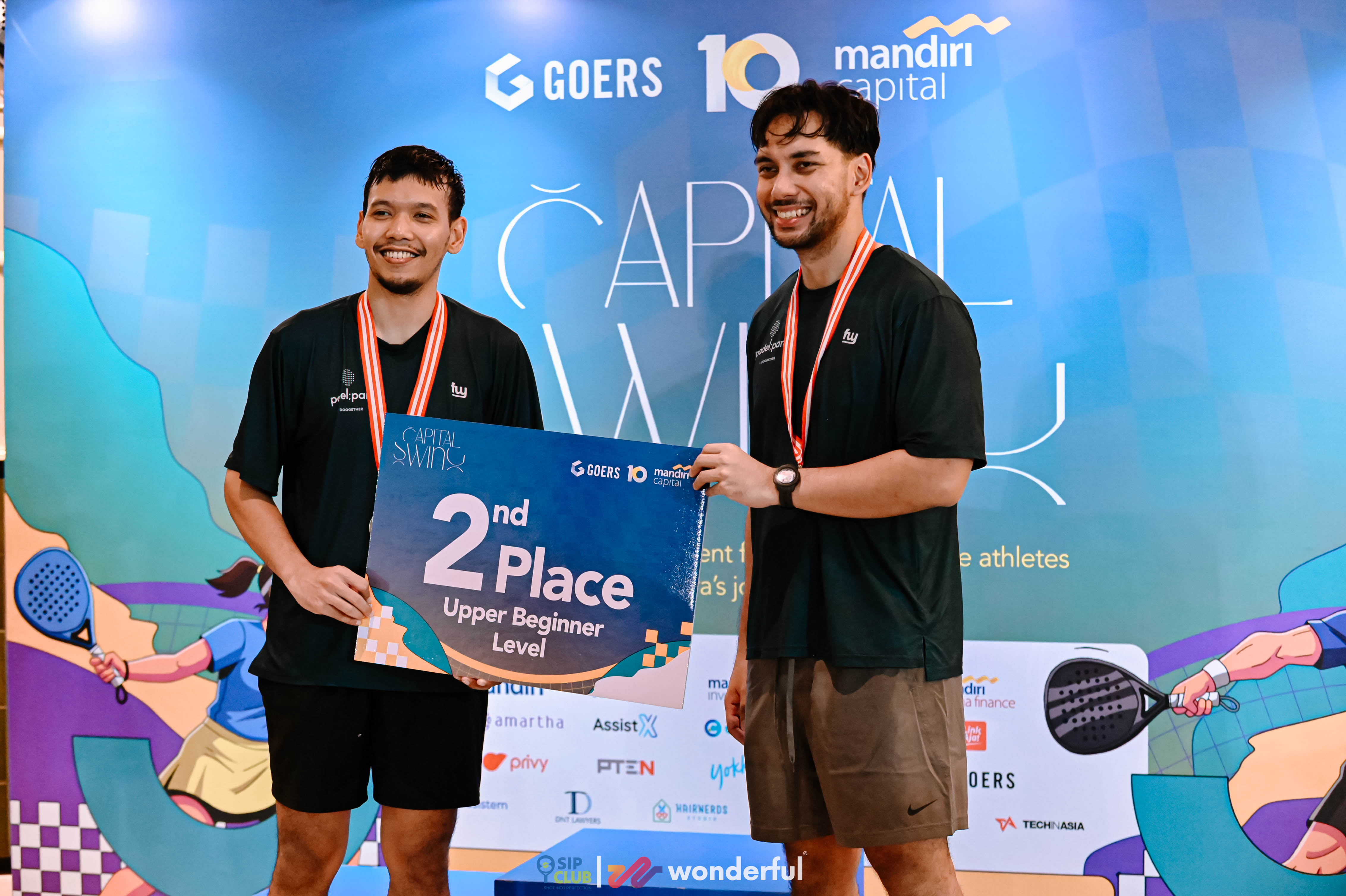 Capital Swing: MCI Padel Charity Tournament  photo 5