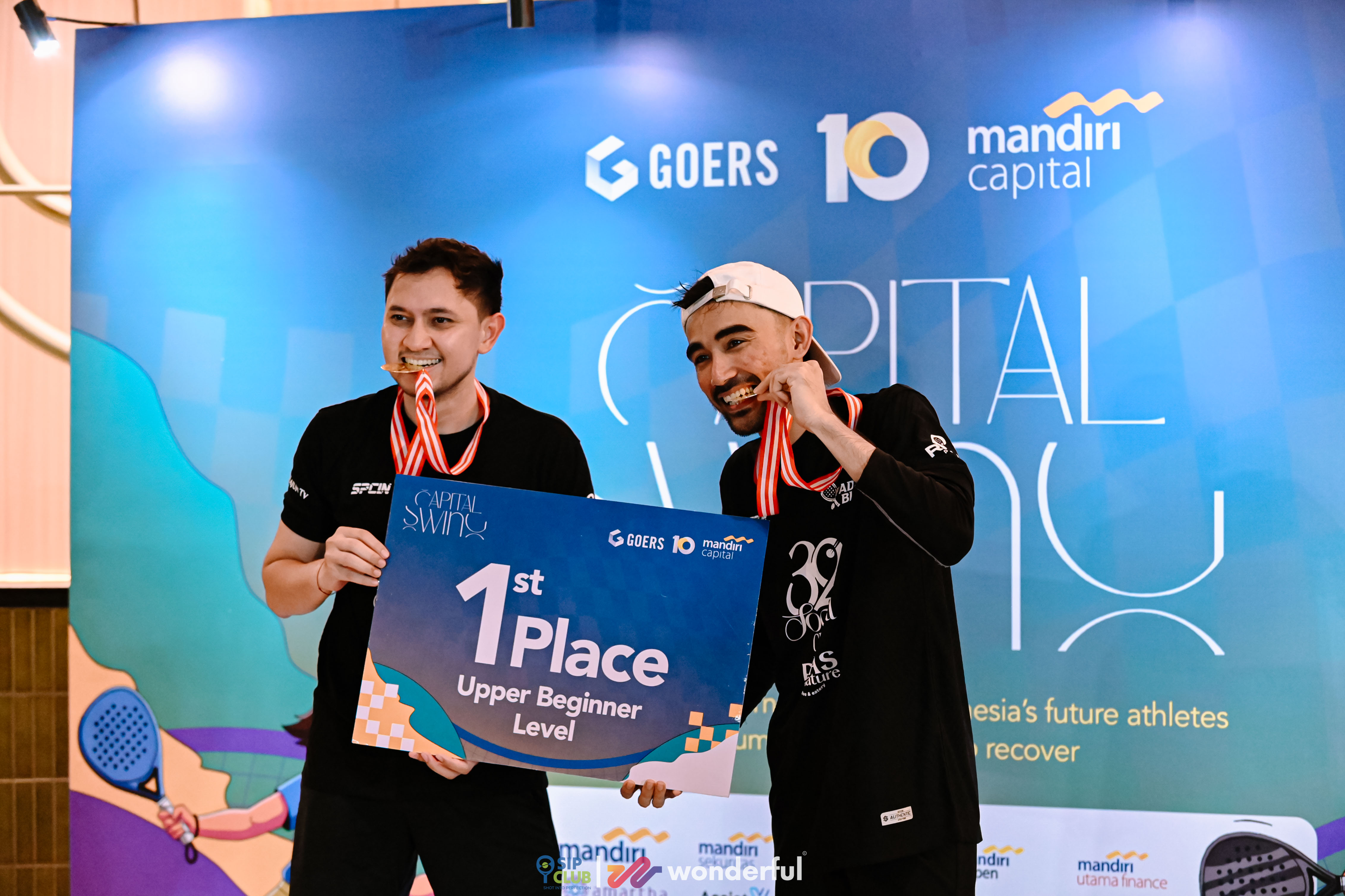 Capital Swing: MCI Padel Charity Tournament  photo 6