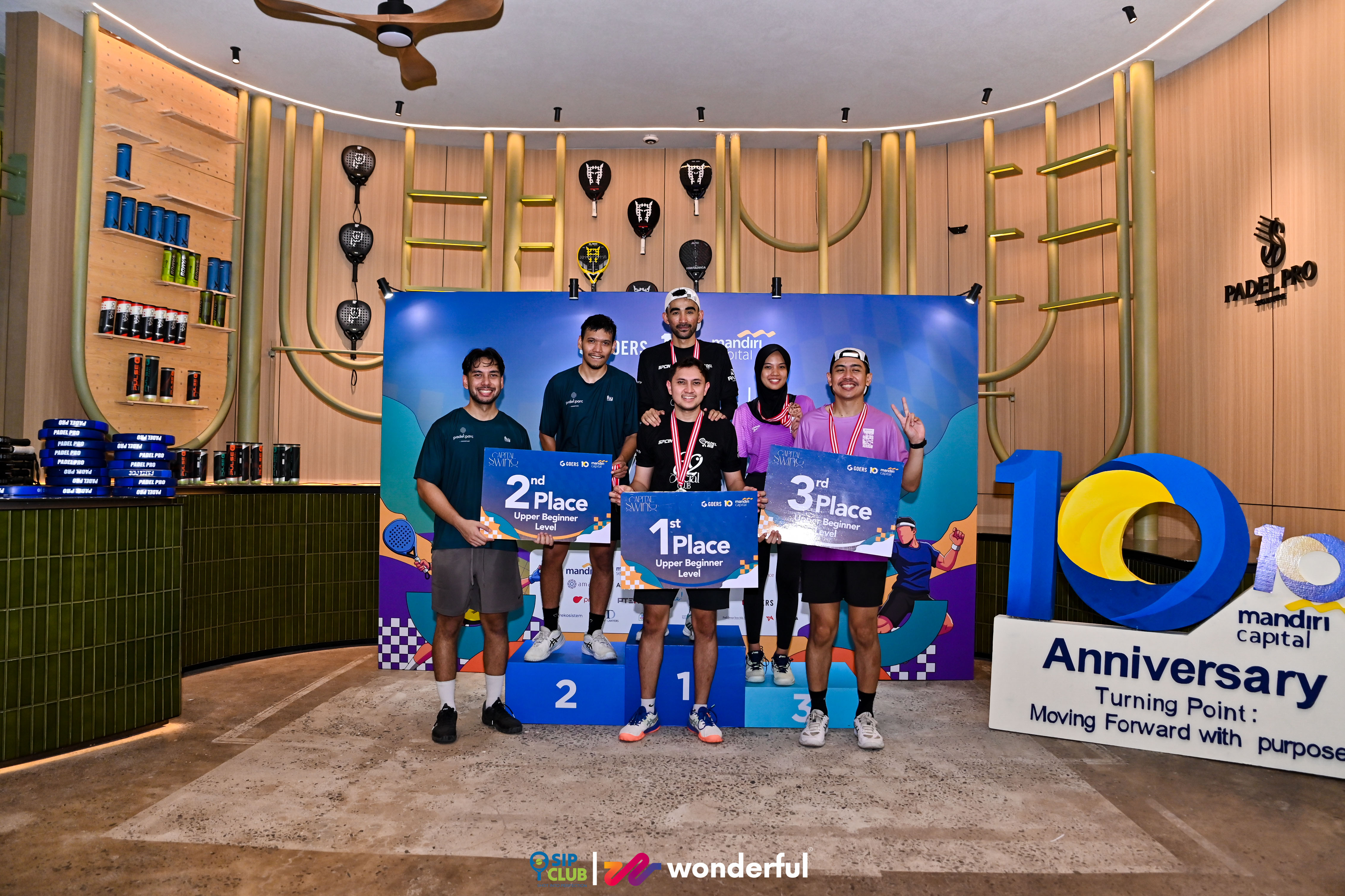 Capital Swing: MCI Padel Charity Tournament  photo 9